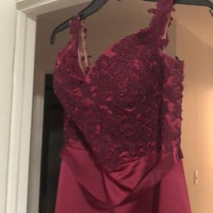 A gorgeous bridesmaid dress